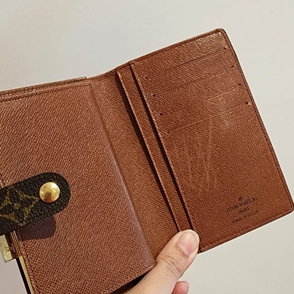 Louis Vuitton Monogram Canvas Card & Key Holder in Brown and Gold - Picture 4 of 8